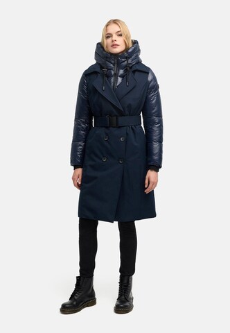 NAVAHOO Winter coat 'City-Glow 14' in Blue
