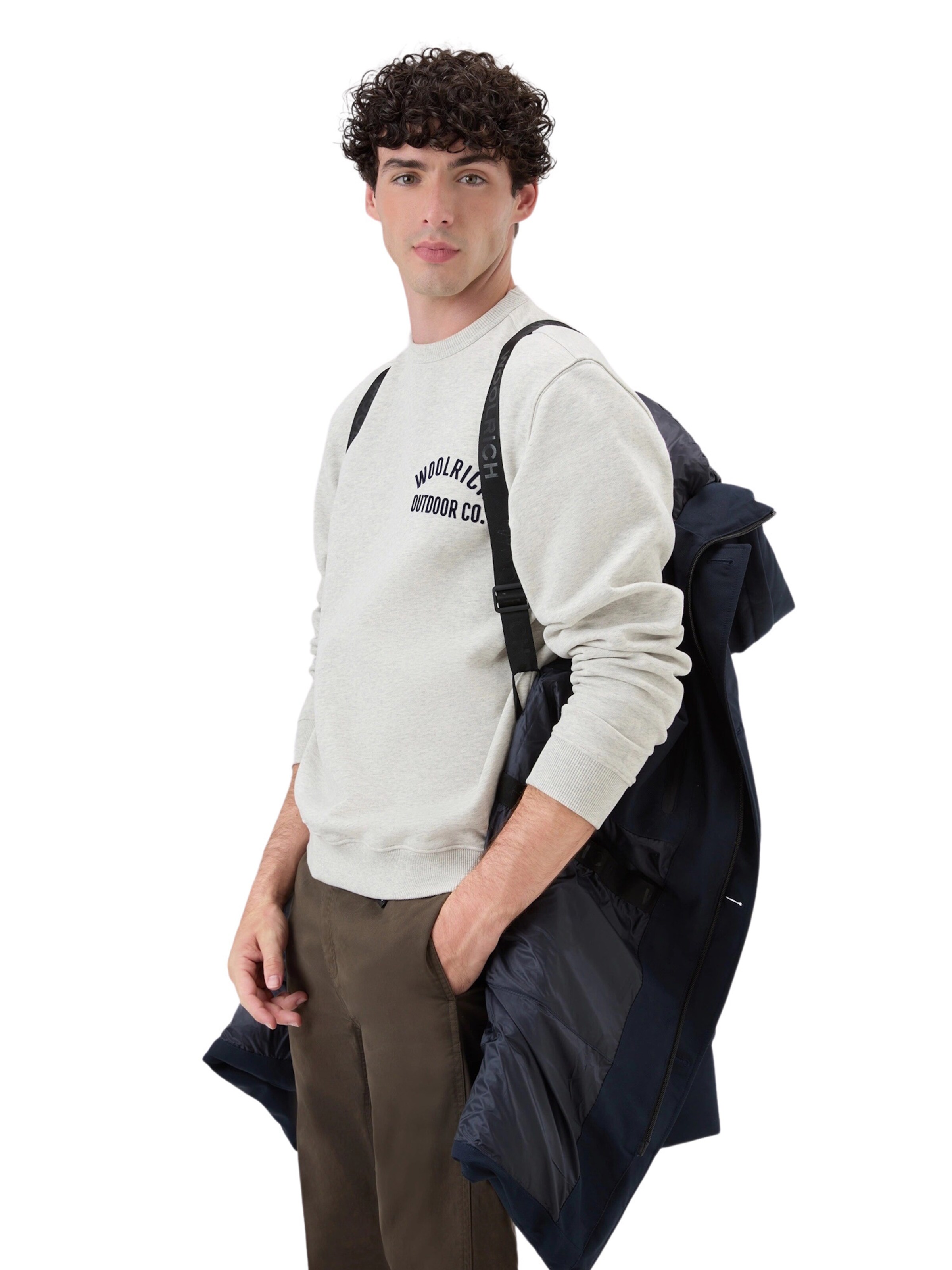 Woolrich Tussenparka in Blauw