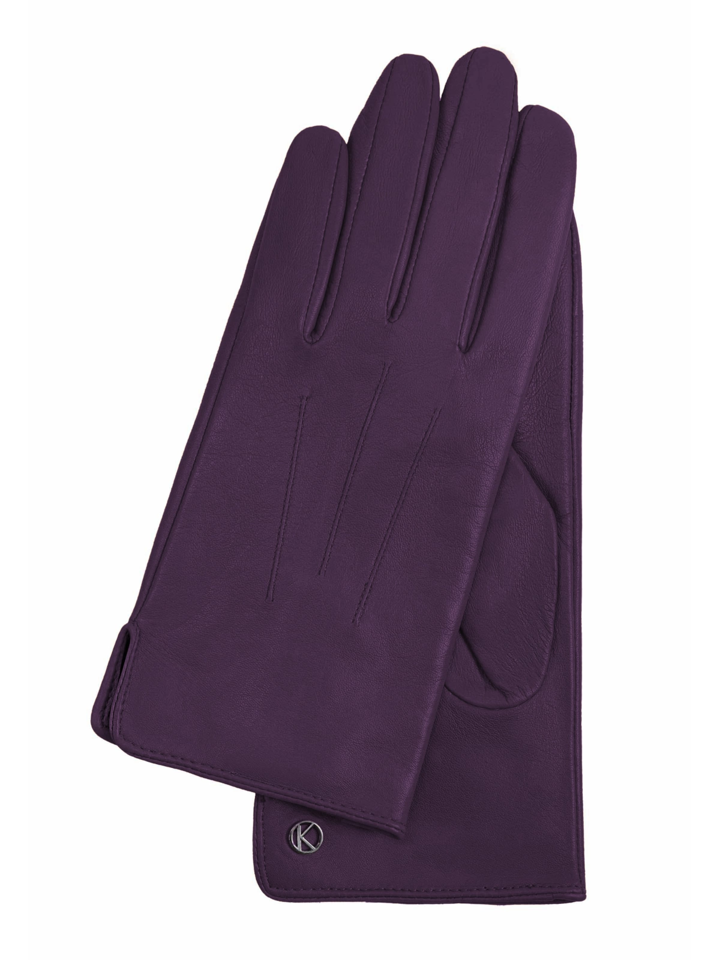 KESSLER Full Finger Gloves 'CARLA' in Purple: front