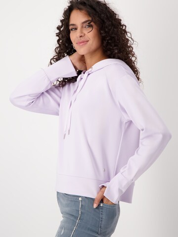 Sweat-shirt monari en violet
