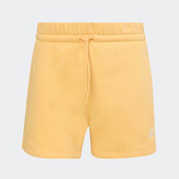 ADIDAS SPORTSWEAR Regular Workout Pants in Yellow