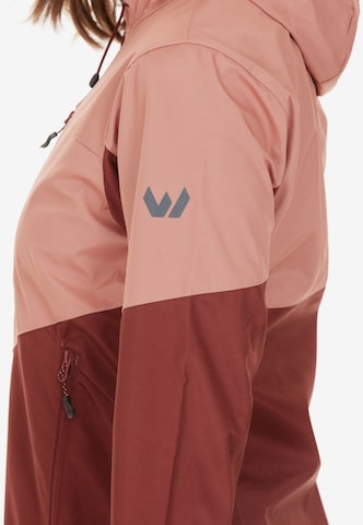 Whistler Outdoor Jacket 'ROSEA' in Light Red | ABOUT YOU
