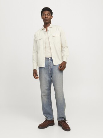 JACK & JONES Regular fit Overhemd 'JJETravis' in Wit