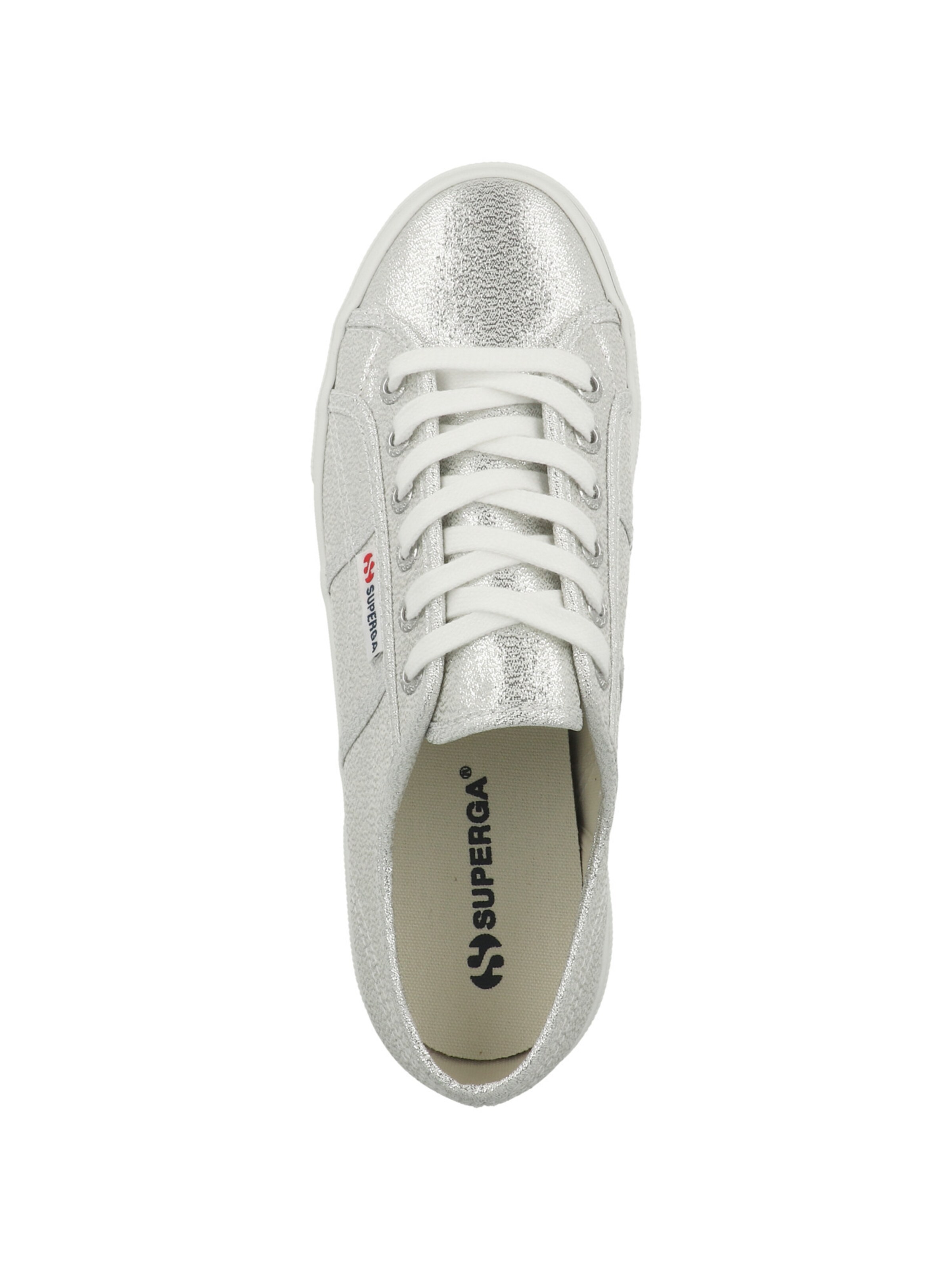 SUPERGA Sneakers laag 'Lame' in Zilver
