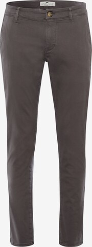 Cross Jeans Tapered Chino Pants in Grey: front