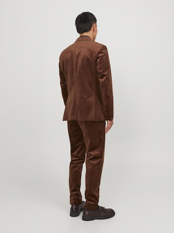 JACK & JONES Slim fit Suit Jacket in Brown