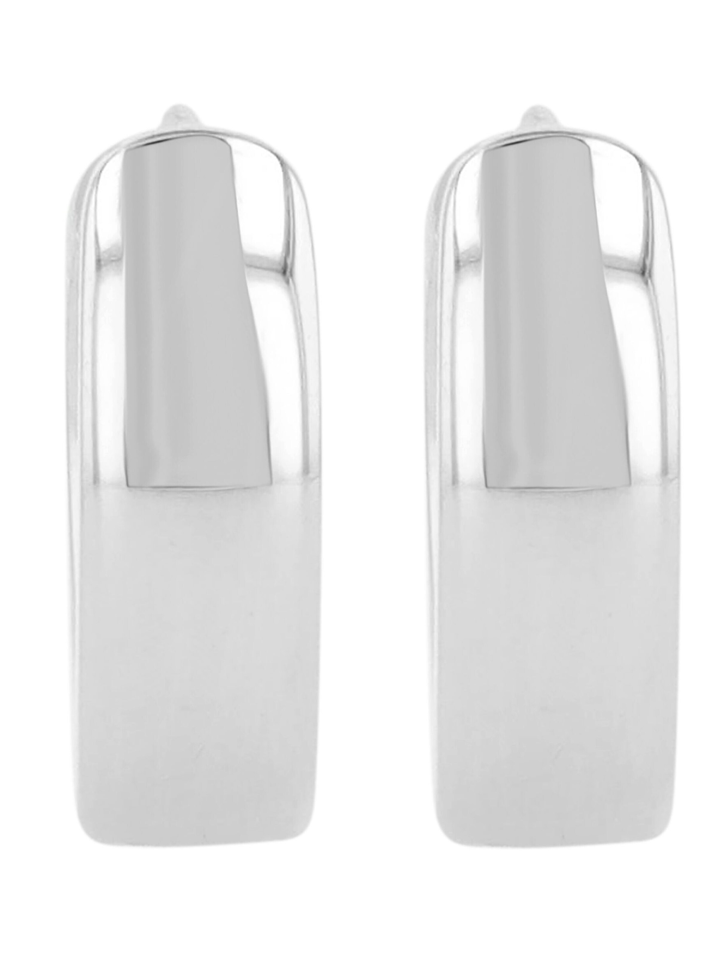 Akzent Earrings '"Maithe" aus 925 Sterlingsilber, rhodiniert, langlebig' in Silver: front