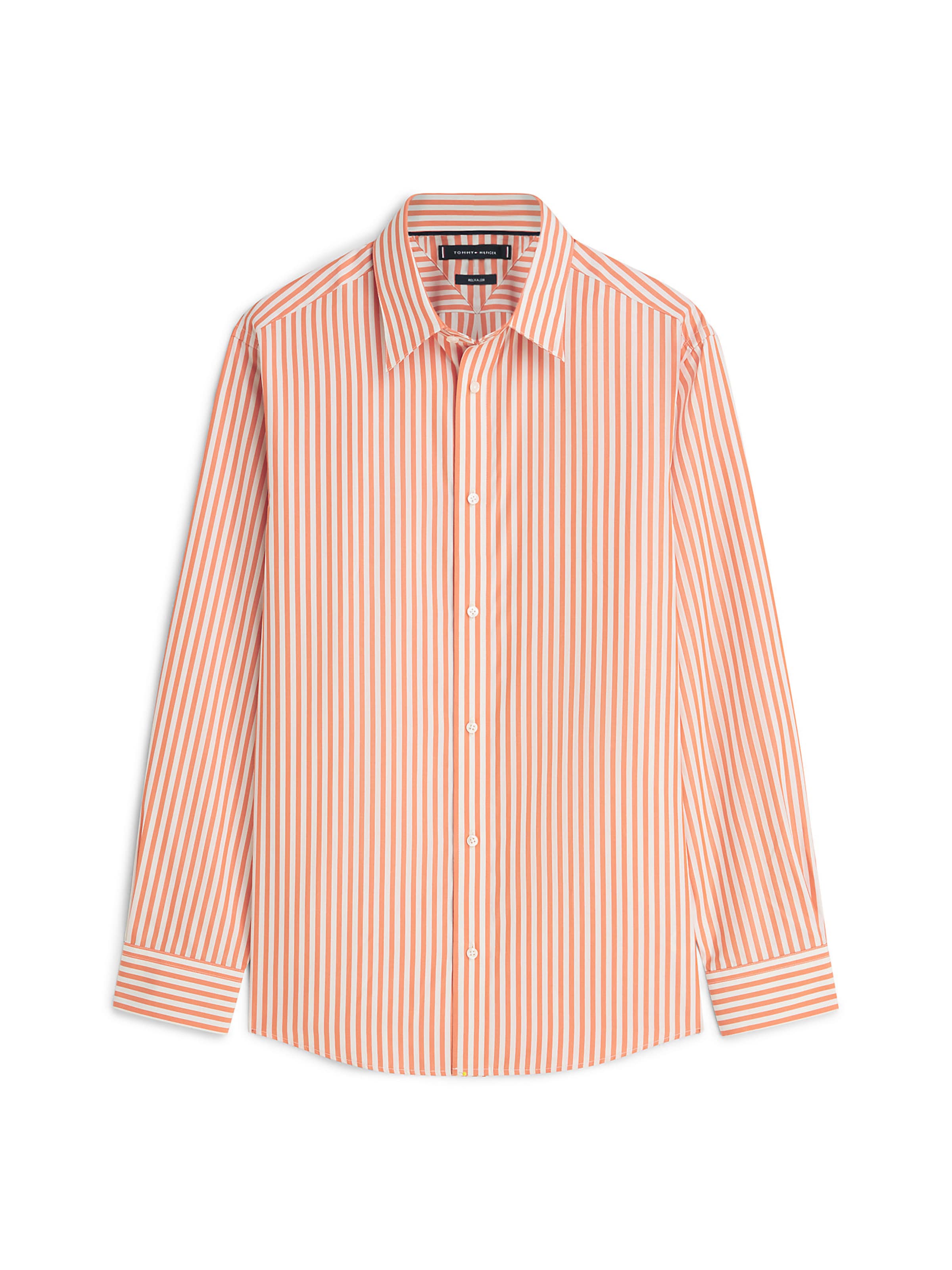 TOMMY HILFIGER Comfort Fit Hemd 'New York' in Orange: Vorderseite