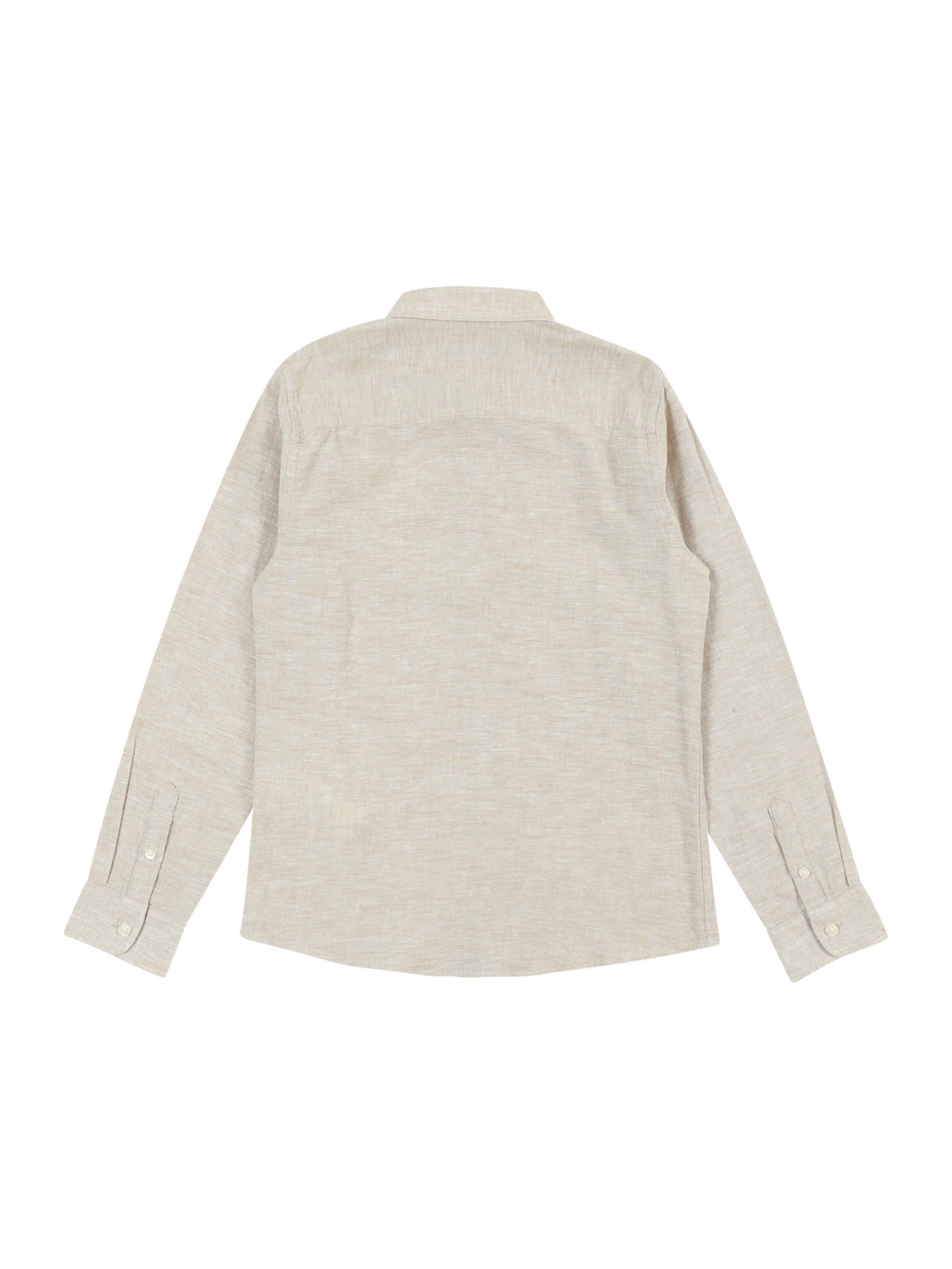 Only & Sons Junior Regular fit Button Up Shirt 'OSJCaiden' in Beige