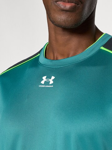 UNDER ARMOUR Functioneel shirt 'Challenger Train' in Groen