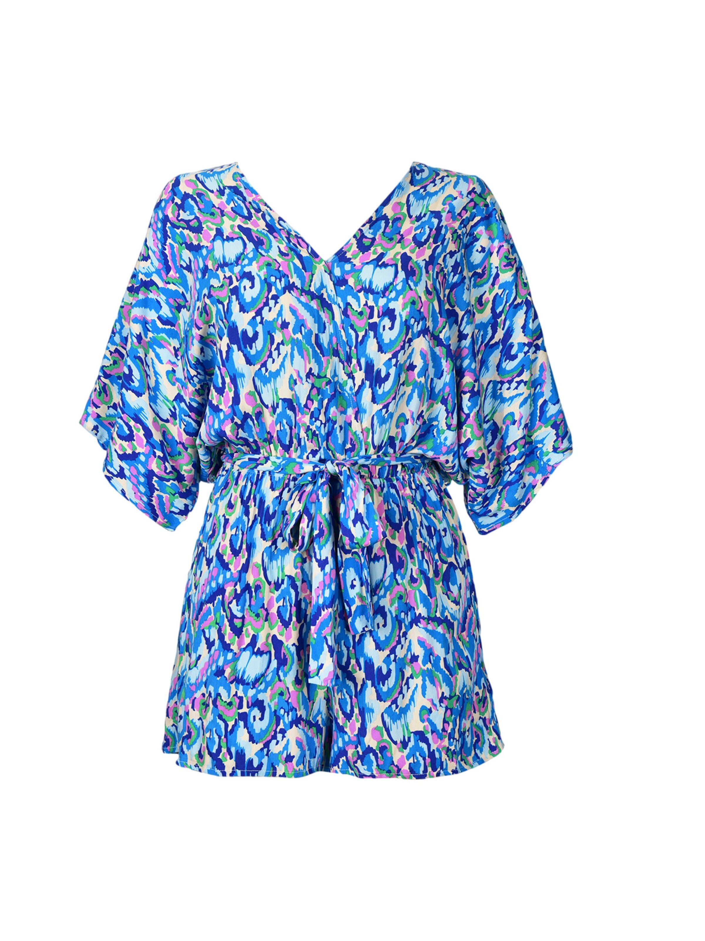 Cupshe Jumpsuit 'Mini' in Blue: front