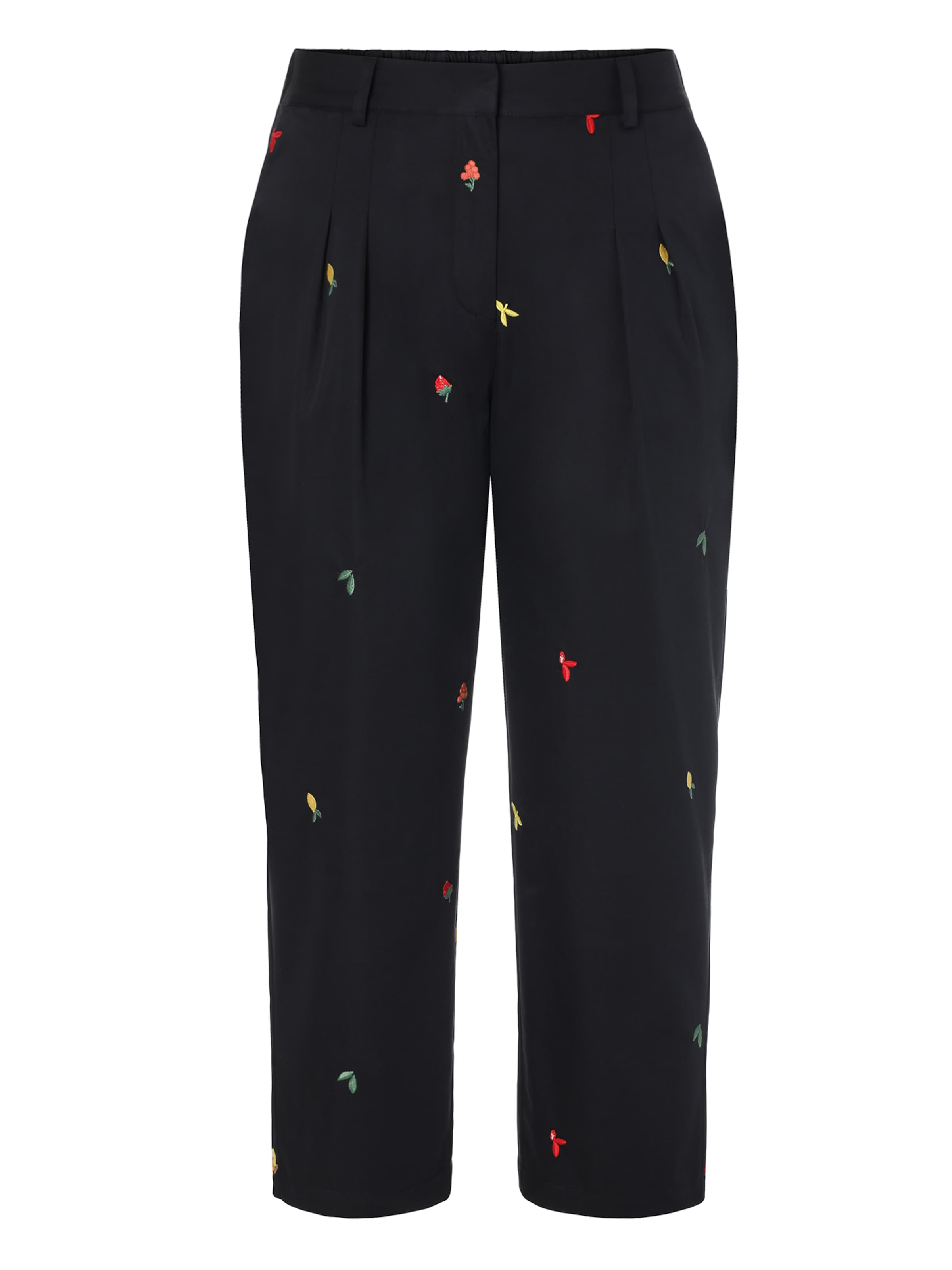 TATUUM - Pierna ancha Pantalón plisado 'Zoki' en azul: frente