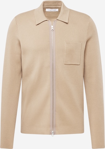 Samsøe Samsøe Regular Fit Cardigan 'Guna' i beige: forside