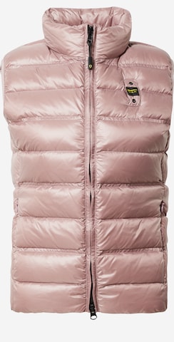 Gilet Blauer.USA en rose : devant