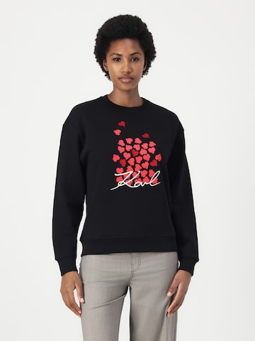 Karl Lagerfeld Свитшот в Черный: спереди