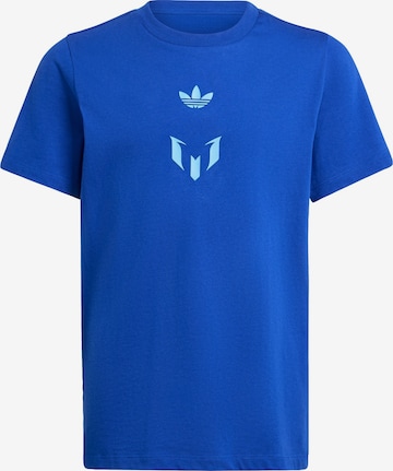 ADIDAS ORIGINALS - Camiseta 'Messi' en azul: frente