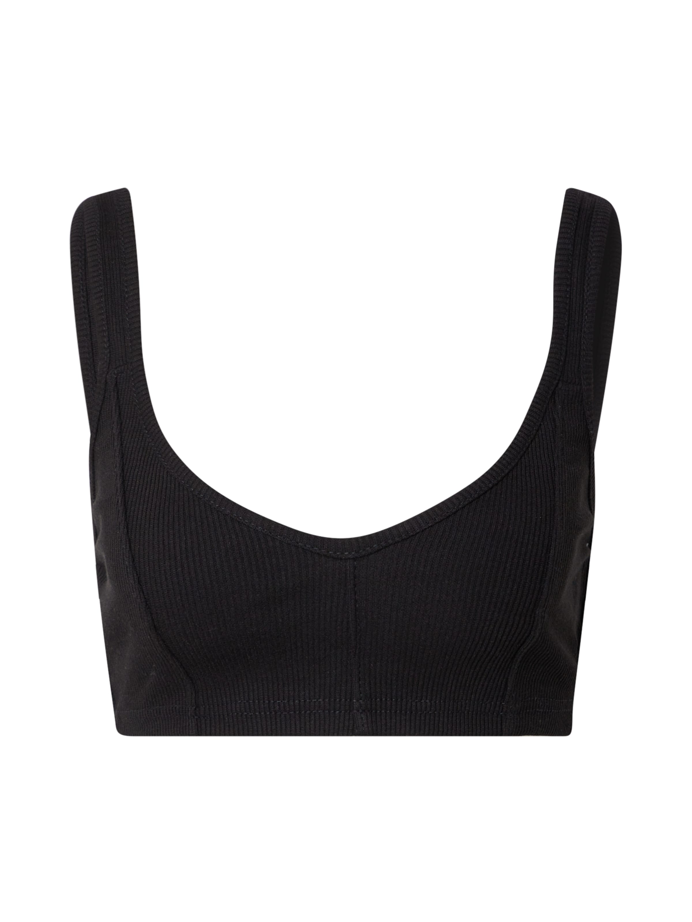 juoda Nasty Gal Palaidinė be rankovių: priekis