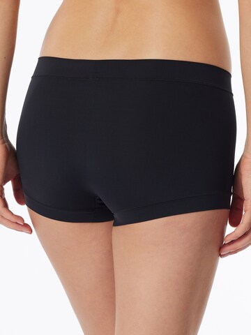 SCHIESSER Skinny Broek ' Unique Micro ' in Zwart