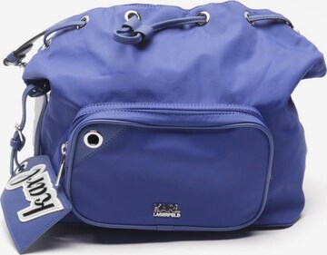 Karl Lagerfeld Schultertasche / Umhängetasche One Size in Blau: predná strana