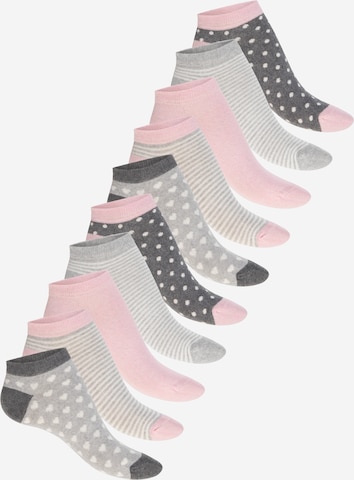 celodoro Ankle Socks 'cute socks' in Grey: front