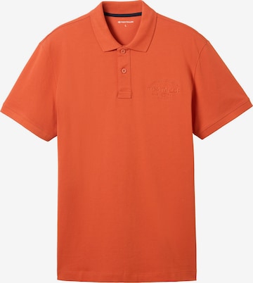 TOM TAILOR Poloshirt in Orange: predná strana