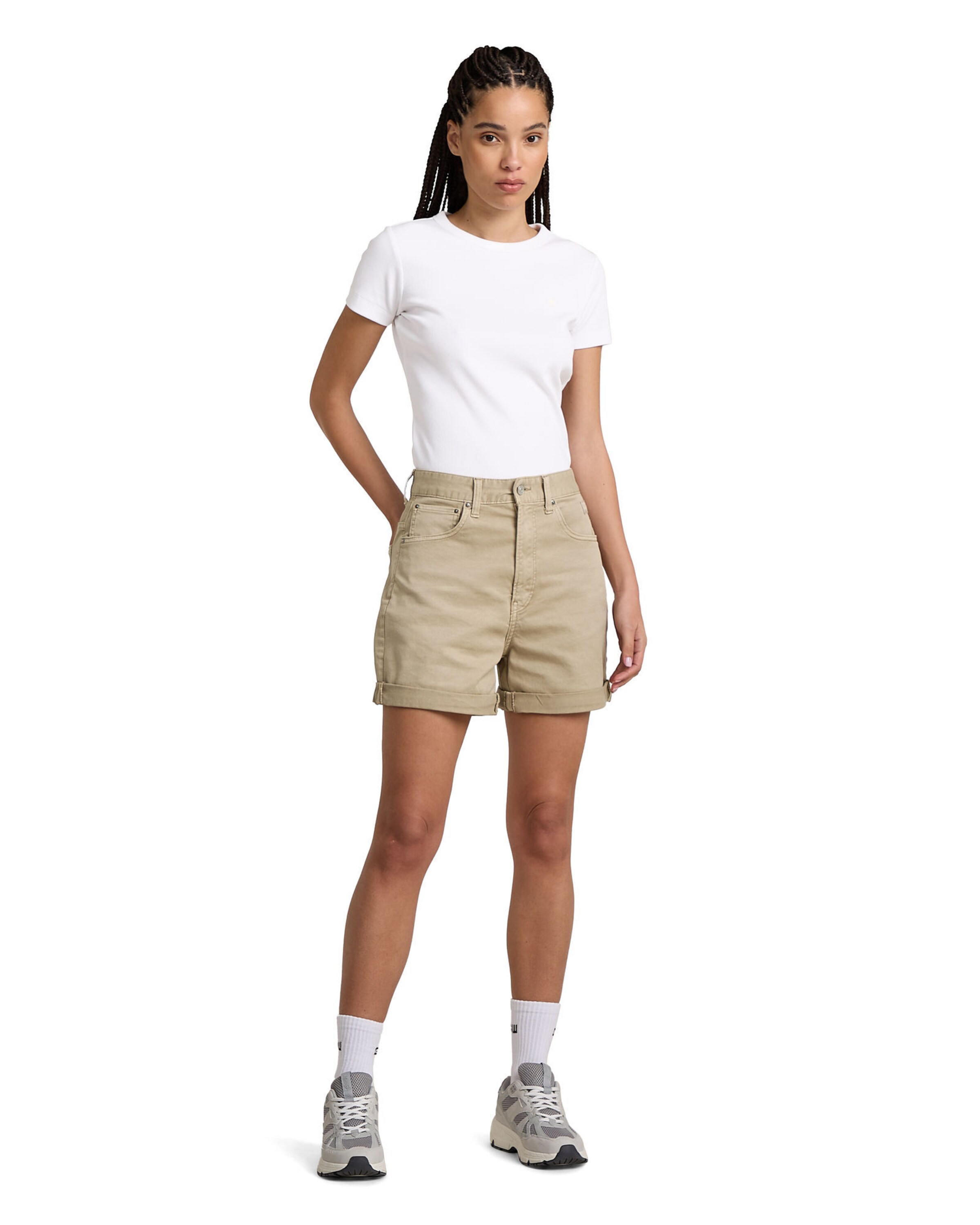G-STAR Regular Shorts in Beige