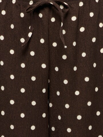 JDY Loose fit Pants 'JDYDEBBIE' in Brown