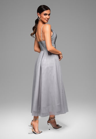 Robe de soirée Ombre en gris