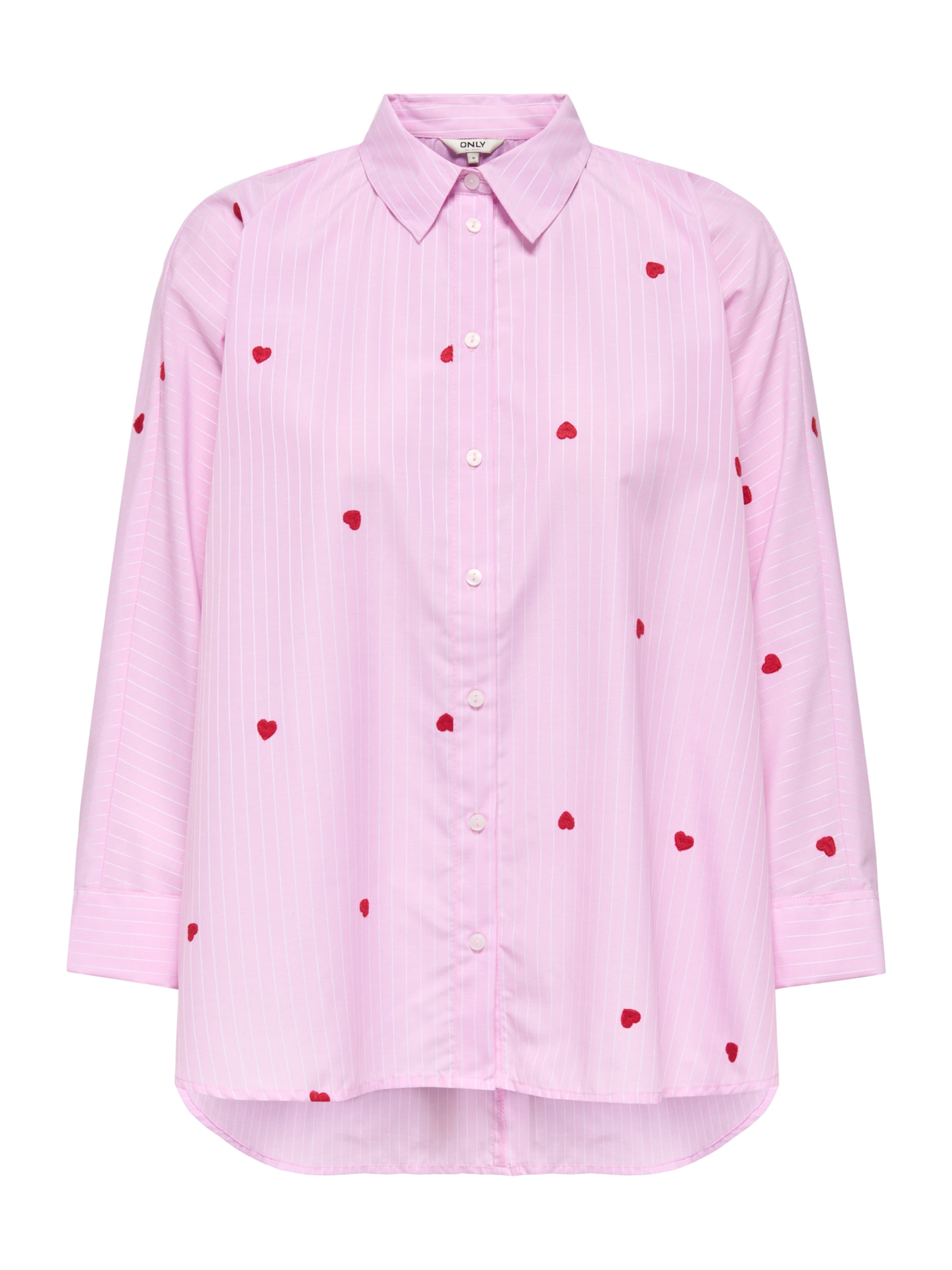 Chemisier 'ONLNEW LINA GRACE' ONLY en rose : devant