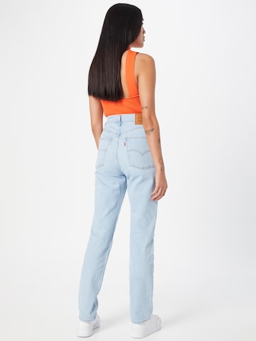 LEVI'S ®Slimfit Traperice '70s High Slim Straight' - plava boja