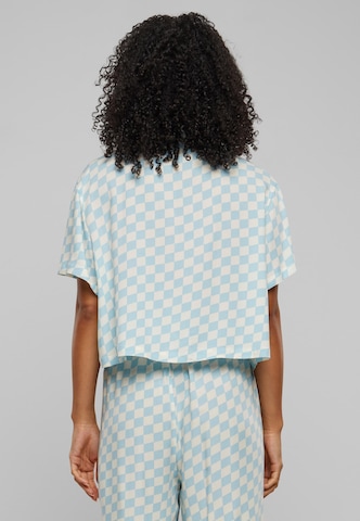 Urban Classics Blouse 'Resort' in Blue