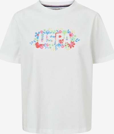 U.S. POLO ASSN. Paita 'Haya' värissä sininen / vaaleanvihreä / vaaleanpunainen / valkoinen, Tuotenäkymä