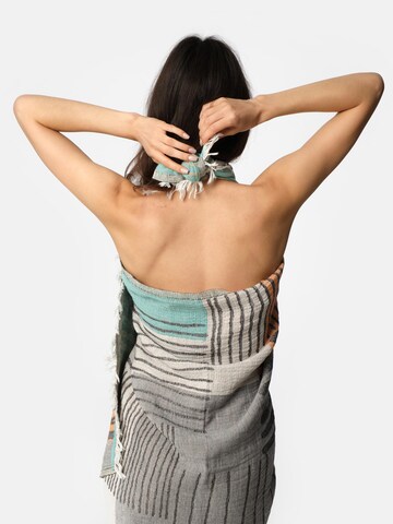 MARSIKOH Beach Towel 'Patch' in Orange