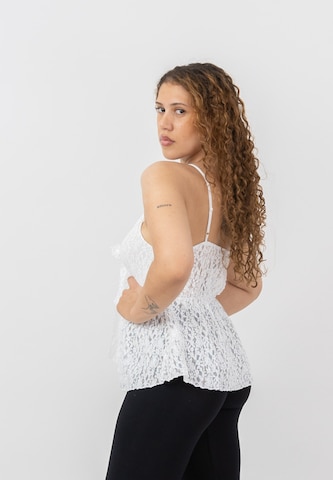 Elara Top in White