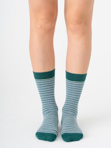 Albero Natur Socken‌‌‌‌ in Grün: Vorderseite