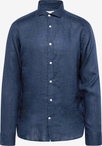 Bruun & Stengade Regularny krój Koszula 'Sevilla' w kolorze niebieski: przód