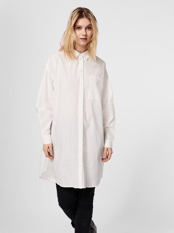 VERO MODA Blouse 'Percey' in Wit: voorkant