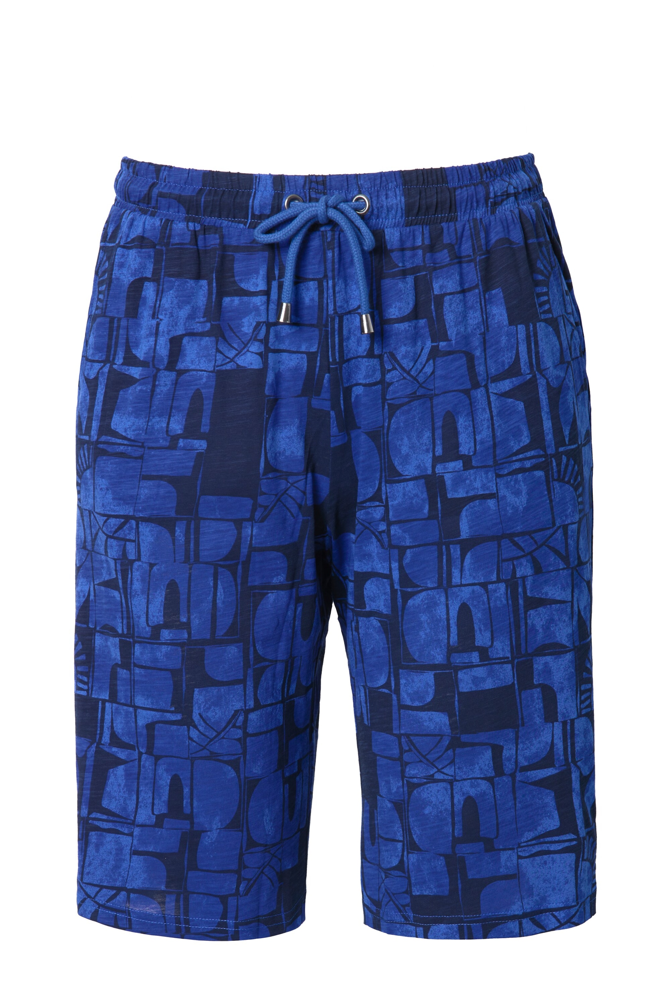 Ulla Popken regular Παντελόνι σε μπλε: μπροστά