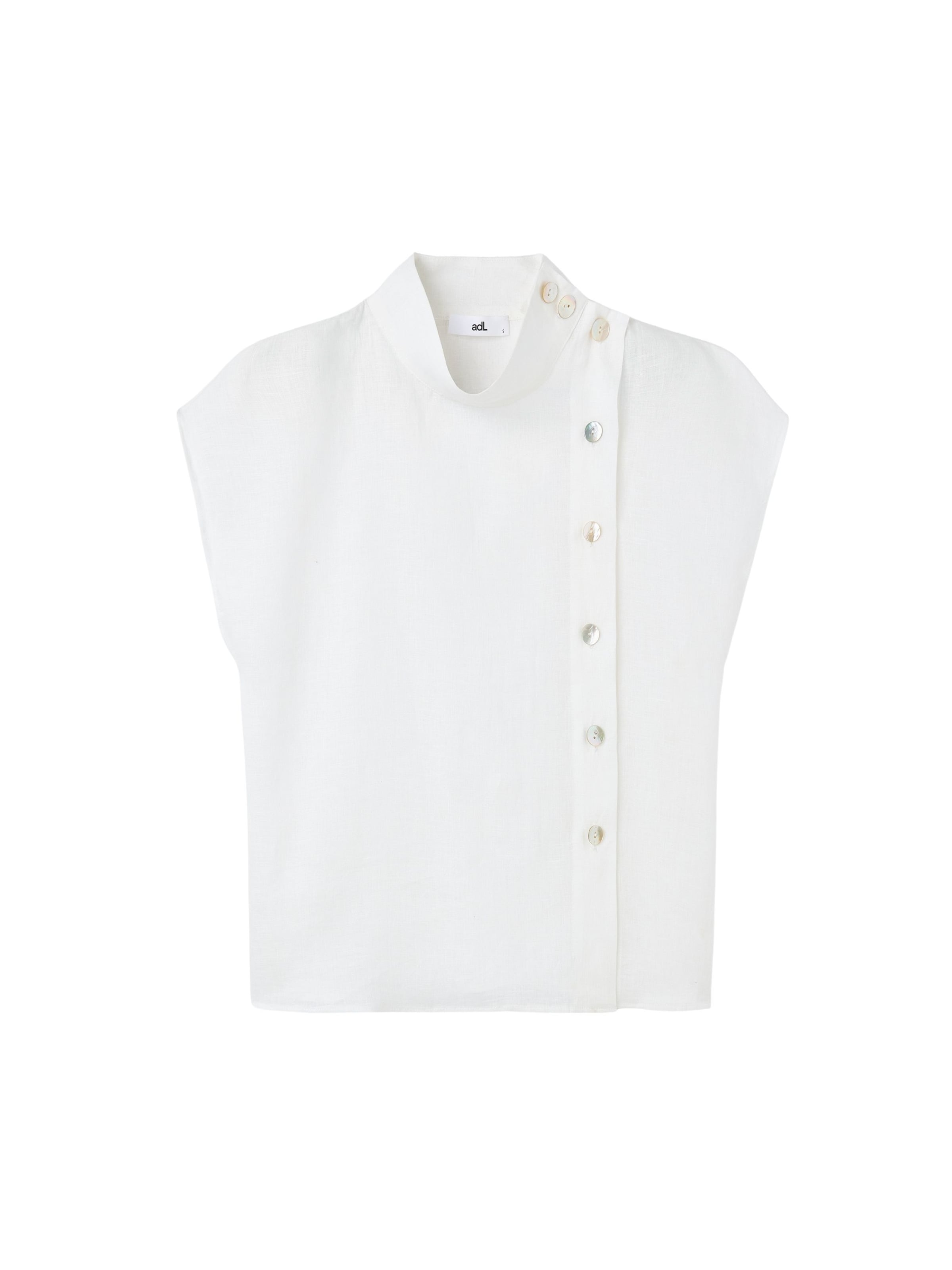 adl Shirt in Beige: voorkant