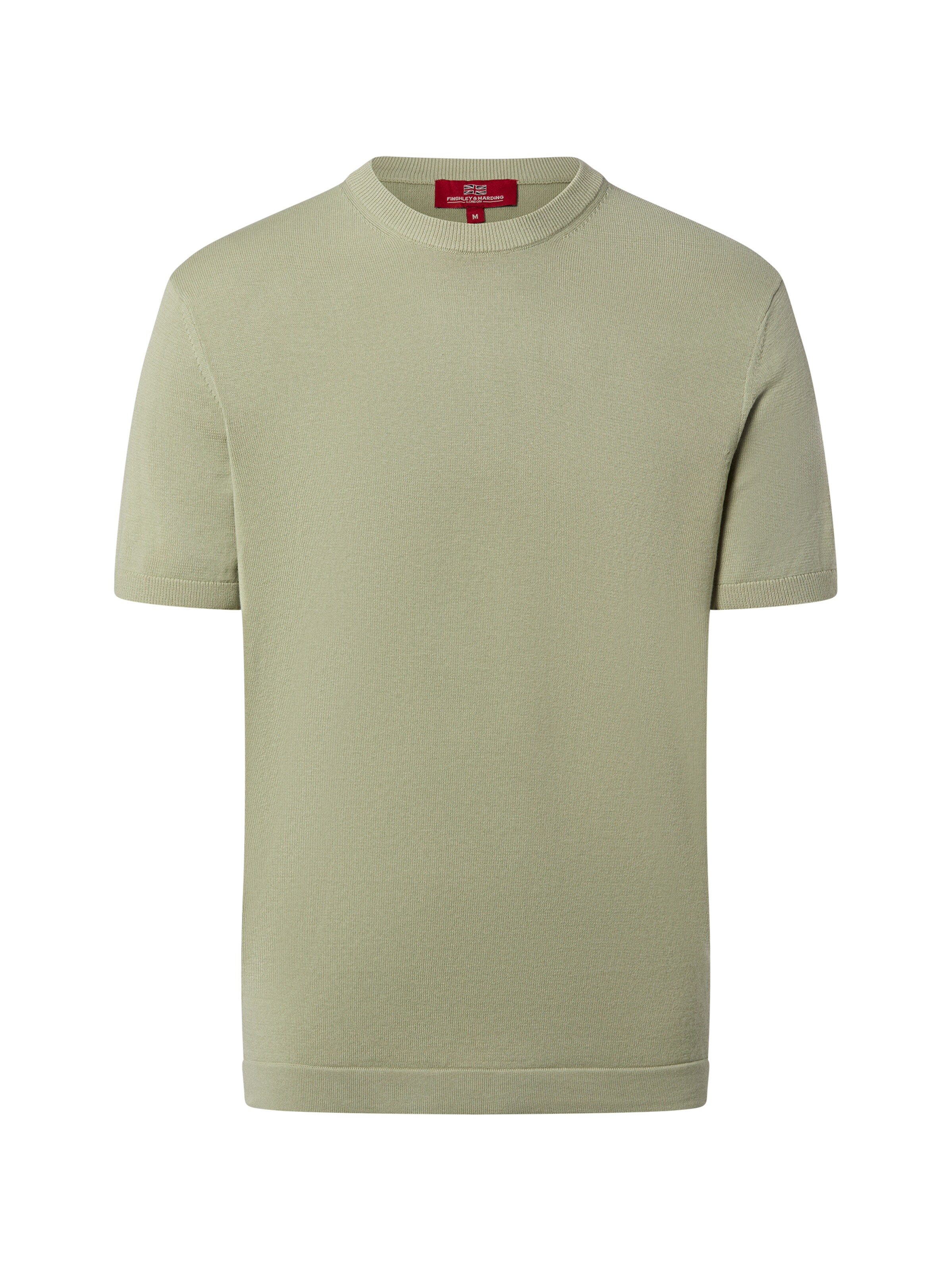 T-Shirt Finshley & Harding London en vert : devant