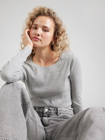 Pepe JeansMajica - siva boja: prednji dio