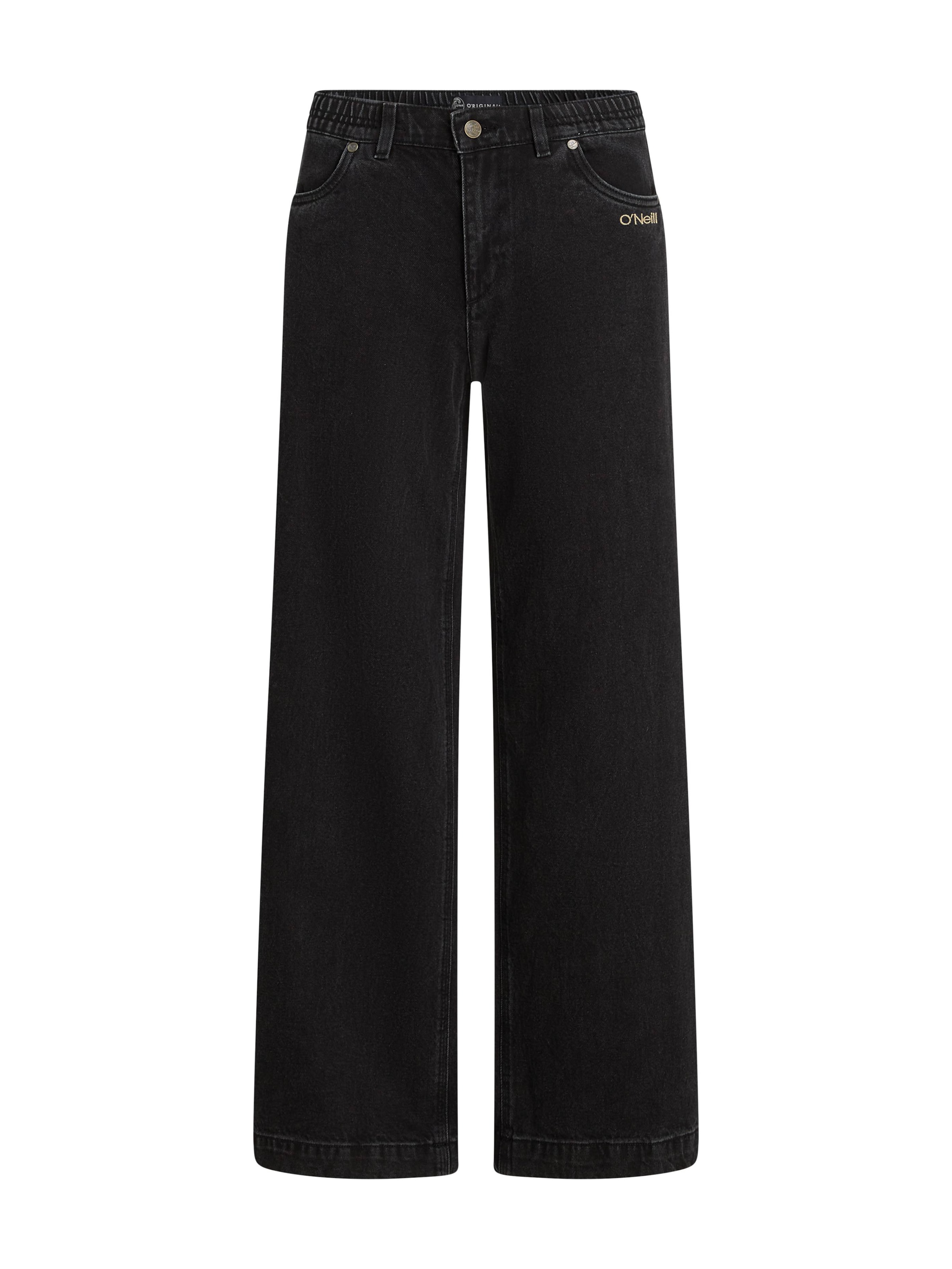 O'NEILL Wide leg Jeans in Zwart: voorkant