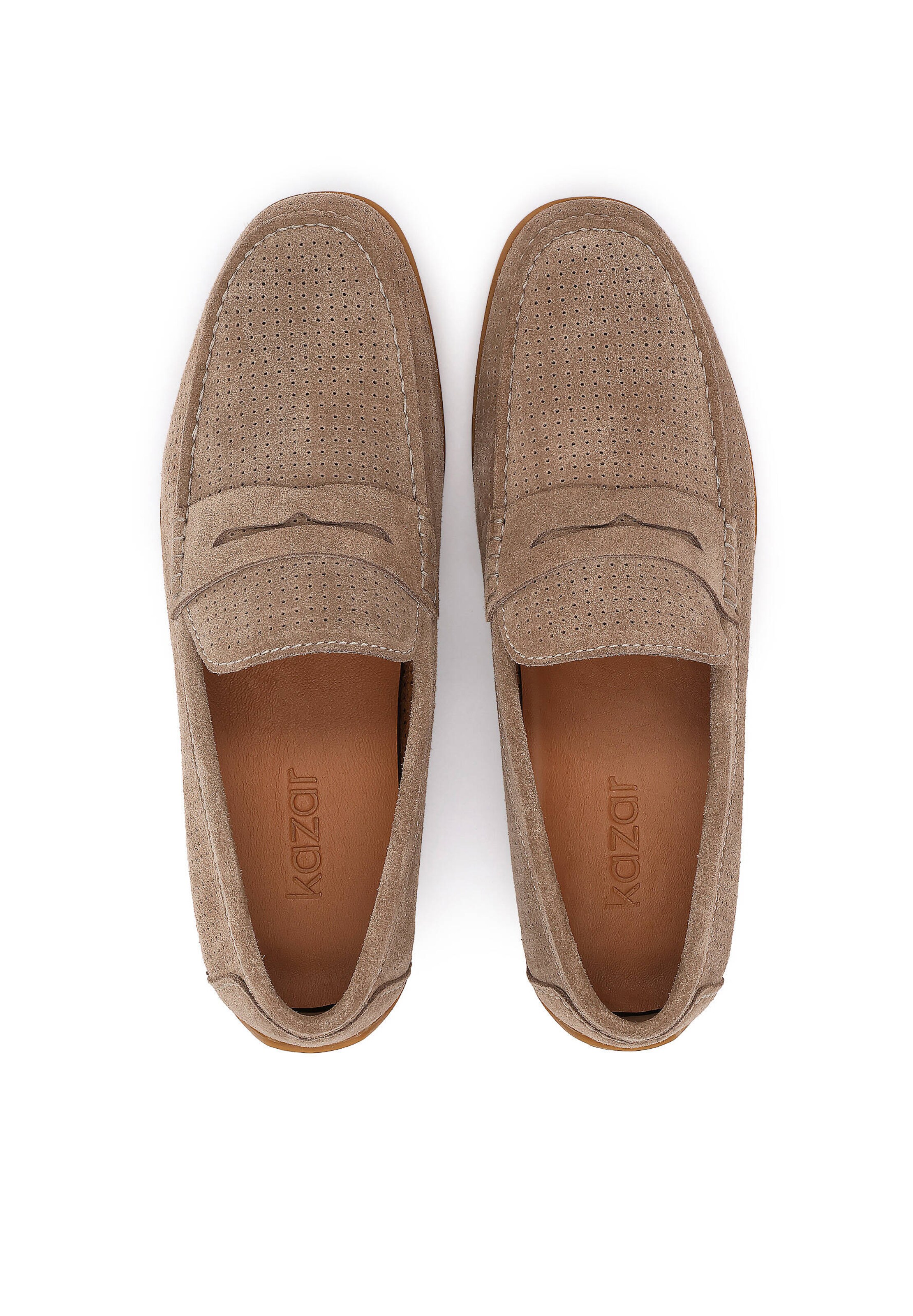 Kazar Moccasin in Grey