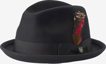 Brixton Hat 'GAIN' in Black: front