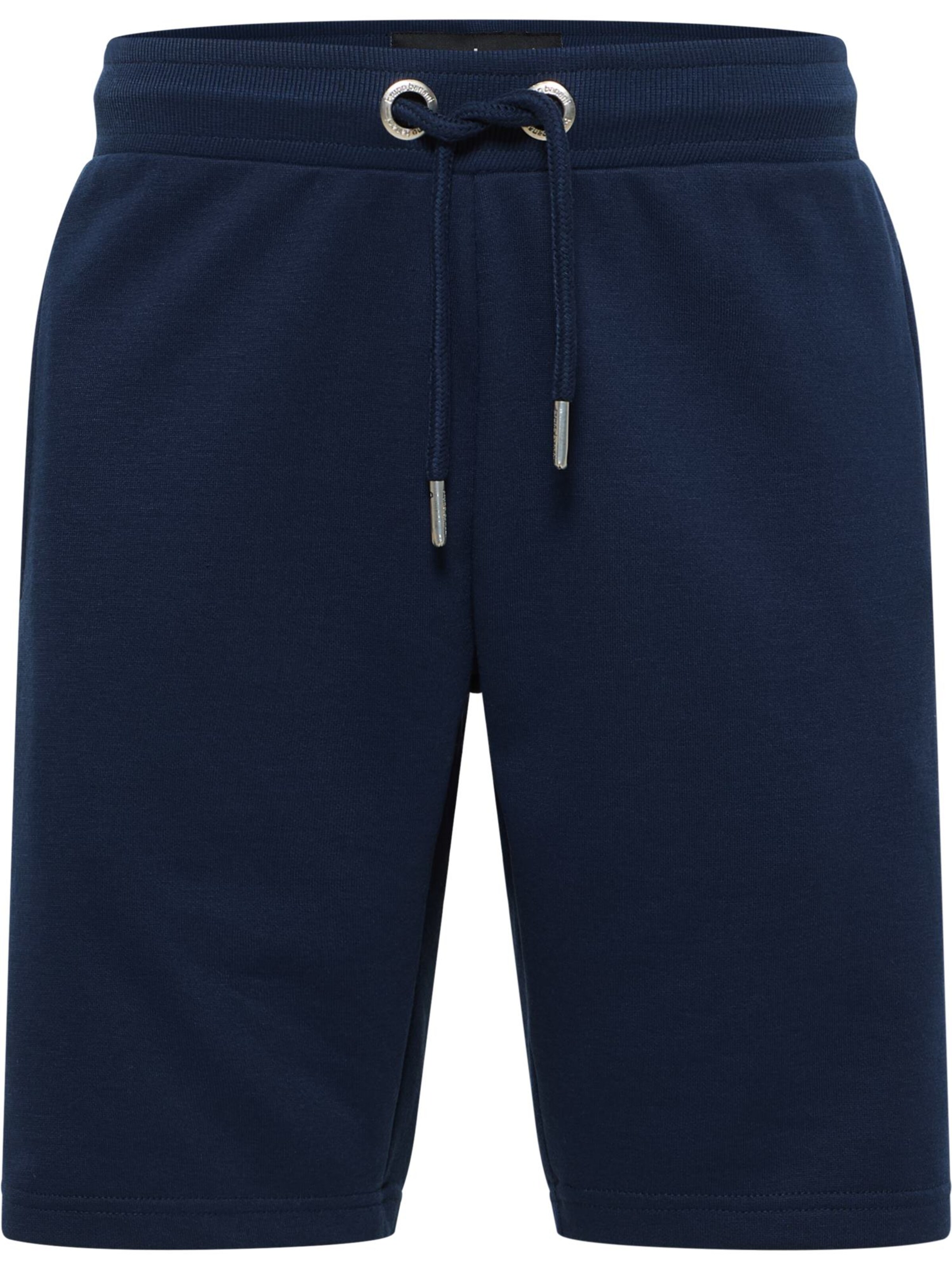 Bruno Banani Regular Trousers 'Curry' in Blue: front