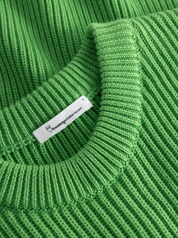 KnowledgeCotton Apparel Sweter w kolorze zielony