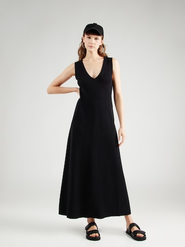 DRYKORN Knitted dress 'ERAY' in Black: front