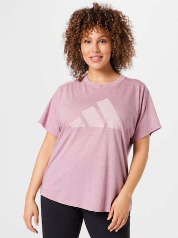 T-shirt fonctionnel 'Winners 3.0' ADIDAS PERFORMANCE en violet : devant