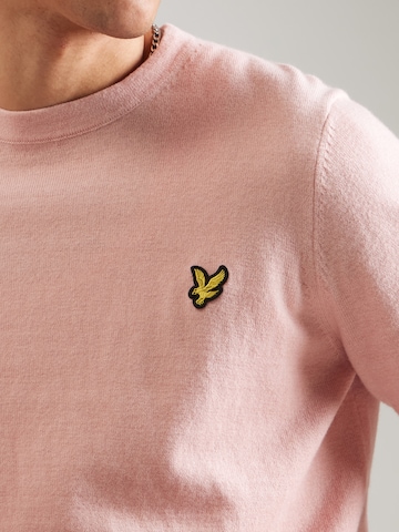 Lyle & Scott Trui in Roze