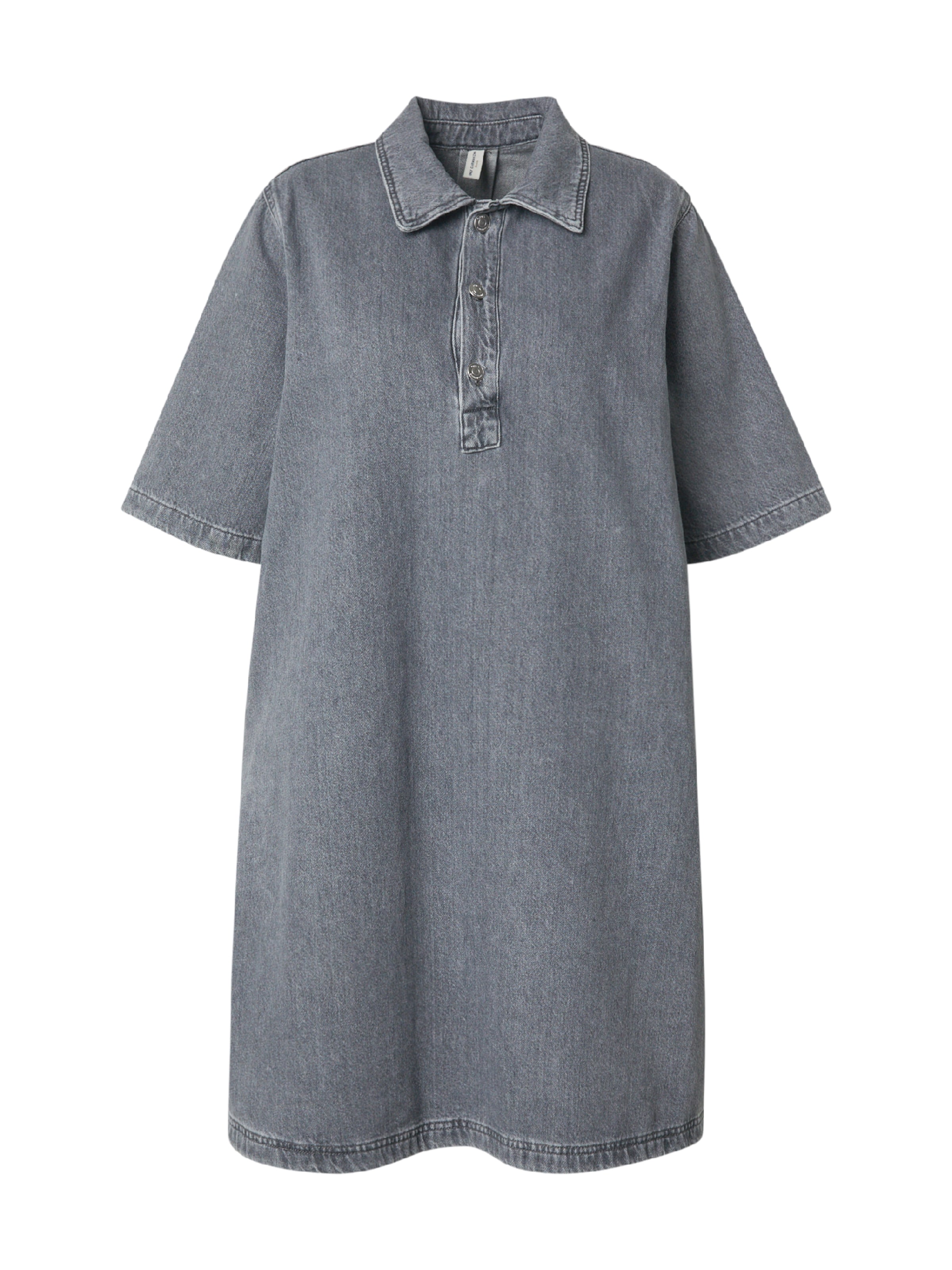 ONLY Carmakoma Shirt Dress 'CARGry' in Grey: front